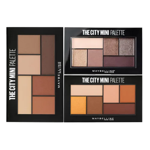 Miniatura 6 de Maybelline New York The City Mini paleta de sombra de ojos, Hi-Rise Sunset, 0.14 onzas Puesta de sol Hi-Rise