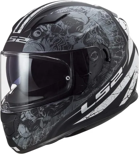 Miniatura 20 de LS2 Casco integral Stream Street Casco Negro