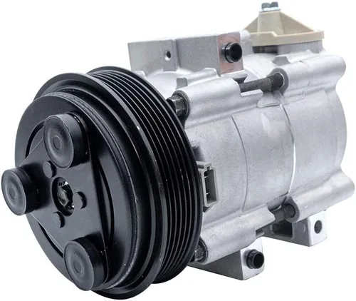 FKG Compresor de CA y embrague de A/C para Ford F-150 1997-2006 4.2L (con bobina de 3 en punto), Ford F-150 Heritage 4.2L 2004