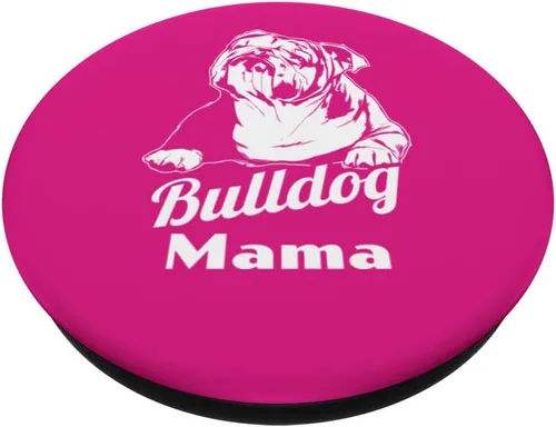 Miniatura 2 de PopSockets de Bulldog Mama PopSockets intercambiables PopGrip