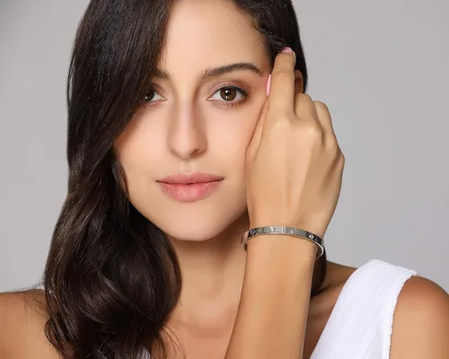 Miniatura 9 de Regalo de Navidad MVCOLEDY Jewelry - Pulsera chapada en oro o blanco con piedra de corazón de acero inoxidable con cristal para mujer