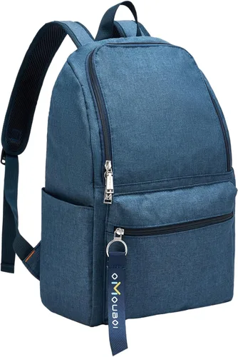 Miniatura 19 de OMOUBOI Mochilas casuales Superbreak Mochila para laptop de 14 pulgadas para mujeres y hombres Apta para turismo y negocios (Negro)