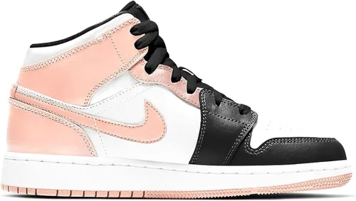 Miniatura 2 de Big Kid's Jordan 1 Mid WhiteArctic Orange-Black (554725 133)