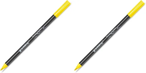 Miniatura 3 de edding 4200 Pincel 1-4 mm - Punta de fieltro para pintar y decorar cerámica, porcelana - Apto para lavavajillas - Tinta resistente a la luz - Secado