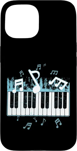 Miniatura 6 de Funda para iPhone 13 Pro Max Piano con teclas musicales y notas