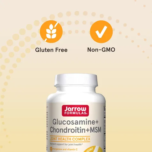 Miniatura 5 de Sumplemento Jarrow Formulas glucosamina, condroitina y MSM, GCM120, 1, 1