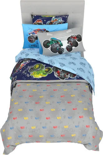 Miniatura 183 de Franco - Juego de edredón y sábanas supersuaves con funda, para niños, 7 piezas, tamaño matrimonial, Five Nights At Freddy's Cinco noches en Freddy's