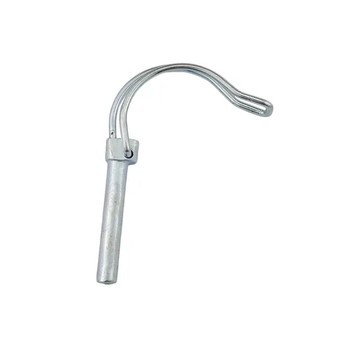 Miniatura 3 de 4 pines de seguridad de acoplador de acero al carbono, remolque remolque, bicicleta, carriola, barco, etapa, gancho de enganche de pierna