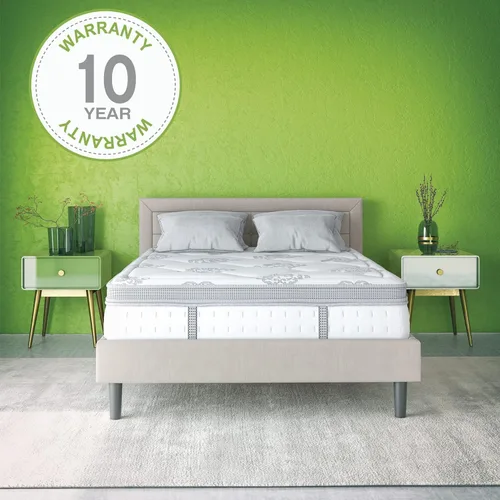Miniatura 4 de Classic brands espuma con memoria doble 10.5-pulgadas colchpon innerspring