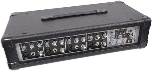 Miniatura 2 de Rockville Mezclador accionado de la consola de mezcla de la placa sonora RPM45 1800w para la iglesia/la escuela