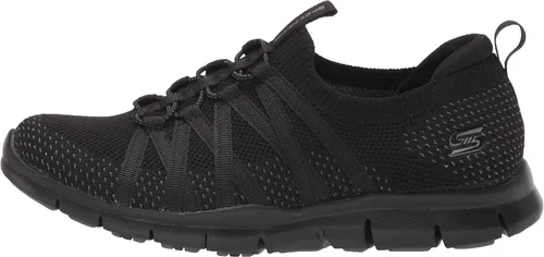 Miniatura 8 de Skechers Tenis de novedad gratis y chic para mujer Negro 75 ancho