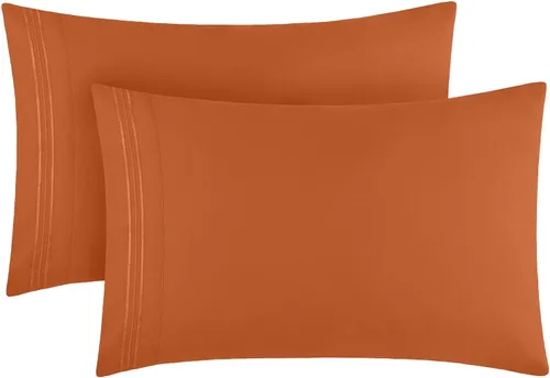 Miniatura 11 de Mellanni Fundas de almohada – Fundas de almohada lujosas, extrasuaves, refrescantes – 2 fundas de almohada de la colección Iconic – Cierre de sobre