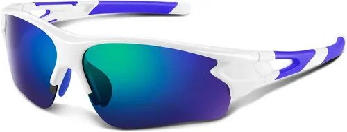 Miniatura 10 de BEACOOL Polarized Sports Sunglasses for Men Women Youth Baseball Fishing Cycling Running Golf Motorcycle Tac Glasses UV400 Negro rojo