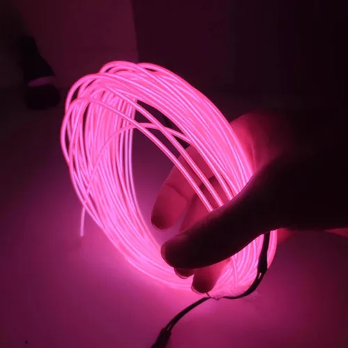 Miniatura 11 de Tira de luces LED de 360° – con opciones de alimentación de batería/USB – Luces LED flexibles para dormitorio, decoración del hogar, diseños