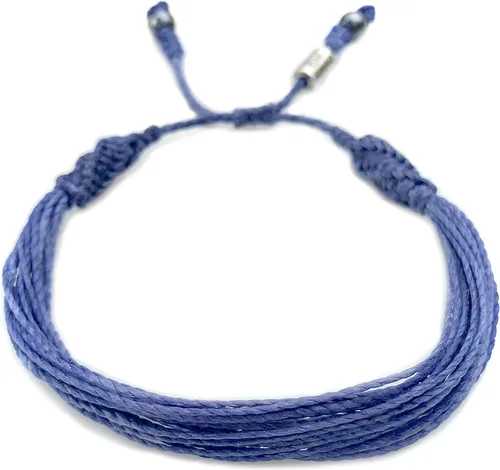 Miniatura 165 de Rumi Sumaq Pulsera de concientización para hombres, mujeres y niños – Pulsera de apoyo tejida ajustable anudada a mano – Pulsera de conciencia sutil