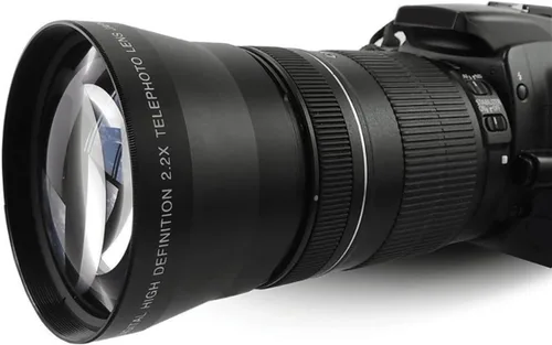 Miniatura 6 de Kit de lentes Canon de lujo para cámaras Rebel T3, T5, T7i, EOS 80D, 77D - Lente EF-S IS II STM de 0.709-2.165 in + juego de filtros de 2.283 in +