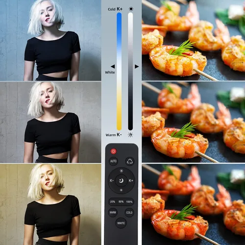 Miniatura 3 de Skytex Kit de Iluminación Softbox (Paquete de 2), Caja Suave de 20 x 28 pulgadas Bombilla LED E27 de 85W, 2700-6400K, Iluminación Continua