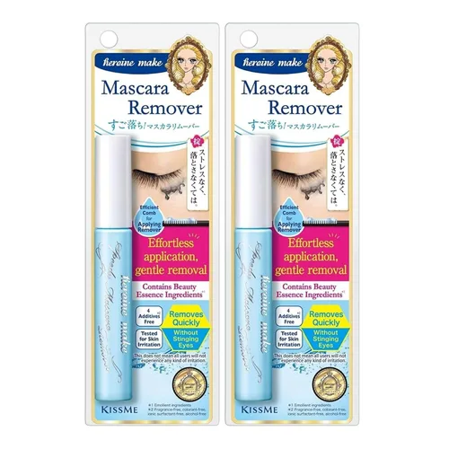 Miniatura 10 de Heroine Make by KissMe Speedy Removedor de Rímel, Removedor de Maquillaje de Ojos Suave para Rímel a Prueba de Agua, Limpiador de Acción Rápida y No