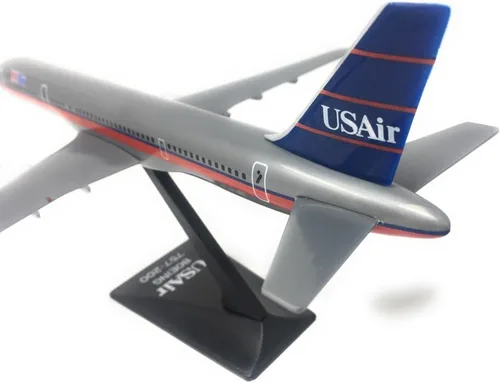 Miniatura 4 de USAir (89-97) 757-200 Escala 1:200 - Modelo de avión de plástico a presión - réplica coleccionable de aviones USAir Airlines - Parte # ABO-75720H-015