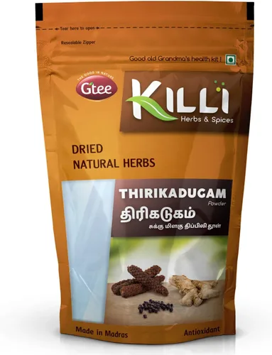 Miniatura 2 de KILLI Thirikadugam Trikatu Thirukaduga en polvo, 3.53 oz (paquete de 2)
