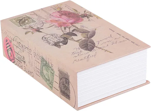 Miniatura 10 de Sonew Caja de libro secreta - Caja de efectivo oculta con bloqueo de contraseña, caja portátil para almacenar dinero, joyas, libro y pasaporte. ()