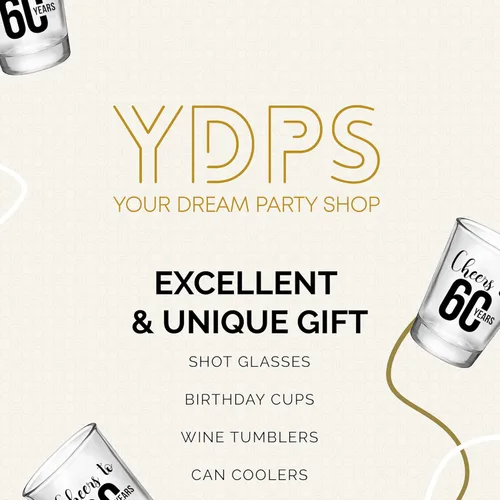 Miniatura 6 de Vasos de chupito de Cheers to 60 Years – 12 unidades, tazas de 1.75 onzas, recuerdos de fiesta de cumpleaños 60 para invitados, decoraciones de 12