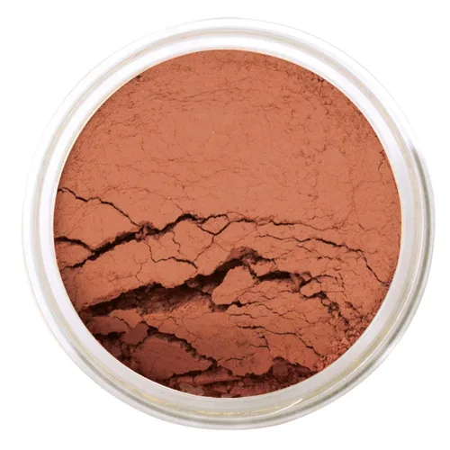 Miniatura 9 de Bellaterra Cosmetics Mineral Loose Blush 0.32 oz Color construible, polvo de larga duración con acabado iluminador, minerales finamente molidos
