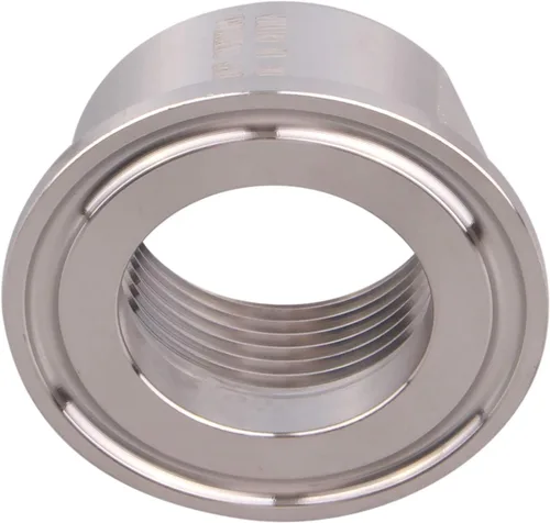 Miniatura 5 de DERNORD Abrazadera Sanitaria Tri a NPT Hembra Tri Clover (1" NPT Hembra (abrazadera Tri de 1.5 pulgadas))