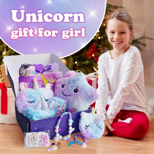 Miniatura 7 de 64 piezas de juguetes de regalos de unicornio para niñas, juguetes para niños de 5, 6, 7, 8, 9, 10+ años, regalos de Halloween, Acción de Gracias