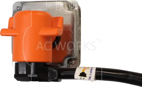 Miniatura 6 de AC WORKS [WD6501050] Enchufe de soldador 6-50P a 10-50R 3 clavijas 50A 125/250 voltios más antiguo secador/adaptador de rango
