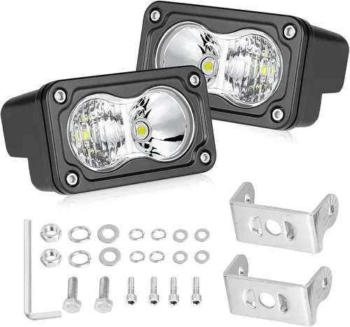 Miniatura 43 de Cápsulas LED ámbar, parte AKD de 3 pulgadas, luz LED de conducción de 40 W, luz LED todoterreno, luz de trabajo LED amarilla, luces antiniebla