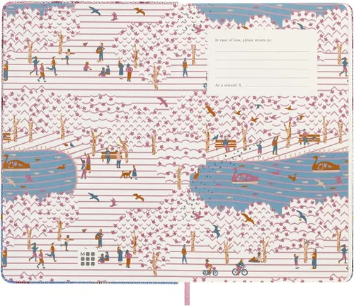 Miniatura 8 de Moleskine Edición Limitada Sakura - Cuaderno, tapa dura, grande (5 x 8.25 pulgadas), a rayas/con líneas, Caja de Coleccionista Premium Swan