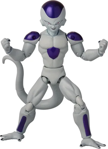 Miniatura 3 de Bandai Figuras de Dragon Stars Frieza 4ª forma V2 Figura de acción de Dragon Ball Frieza de 4ª forma Figura de Dragon Ball articulada de 6.7 in