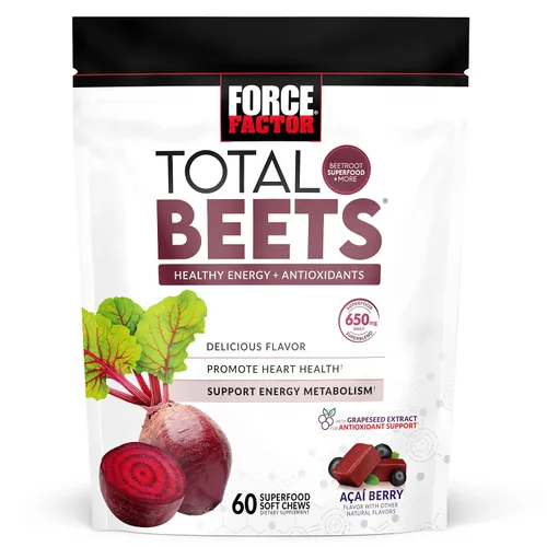 Miniatura 6 de Force Factor Better - Suplemento de apoyo para las articulaciones de cúrcuma y masticables Smarter Greens, 60 masticables suaves y masticables