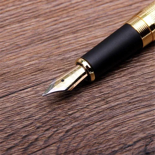 Miniatura 5 de Pluma estilográfica, pluma estilográfica, pluma de metal para regalo de negocios, para hombres y mujeres (color único: un color)