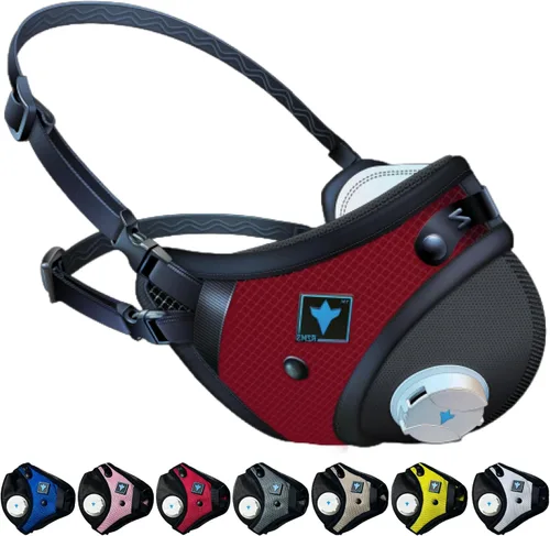 Miniatura 10 de RZ Mask RZM3 - Patented Dust Mask w/ 99.9% Carbon Filtration, Anti Fogging, 360° Seal with 3 Straps, 50% Better Breathability Amarillo