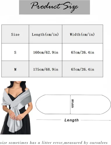 Miniatura 4 de Aukmla Chales y envolturas para bodas, vestidos de noche, capa de novia, fiesta, graduación, bufanda, salida de baño para mujeres y novias