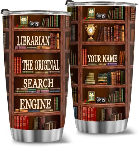 Miniatura 23 de T40413 - Taza personalizada para amantes de los libros, taza de café con texto en inglés "Just A Girl Loves Book", regalo para mujeres y niñas