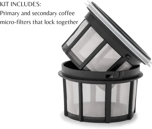 Miniatura 3 de ESPRO Microfiltro de repuesto para prensas francesas ESPRO Coffee & Tea, P1/P0, 12/16 onzas, microfiltro de café