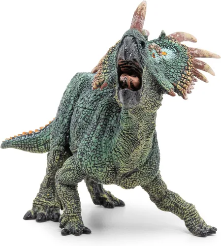 Miniatura 4 de Papo - Figura realista de dinosaurio de Styracosaurus - A partir de 3 años - Colección de dinosaurios - Juego educativo de dinosaurio herbívoro