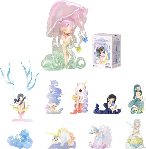 52TOYS Caja de sorpresas Candybox Sleep Dreamland Elfos 1 unidad, juguete coleccionable Kawaii, decoración creativa para habitación y escritorio,