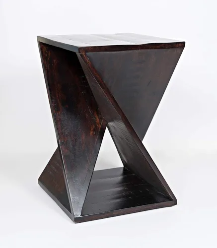 Miniatura 9 de Jofran Global Archive Jasper - Mesa de madera moderna, color espresso