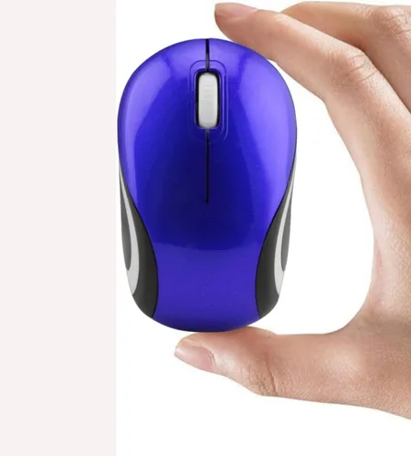 Miniatura 9 de Ratón inalámbrico mini pequeño bolsillo portátil compacto de viaje USB pequeño ratón óptico pequeño 3 botones 1000 DPI ratón inalámbrico para PC
