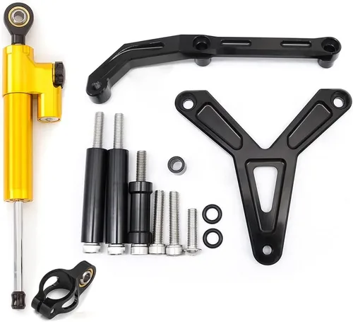 Miniatura 10 de Kit de soporte de montaje estabilizador de aluminio para motocicleta CNC para Yamaha FJ-09 MT-09 Tracer 2021-2023 Tracer 900 GT 2021-2023