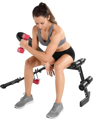Miniatura 7 de CAP Barbell Banco plano/inclinado/declive Negro