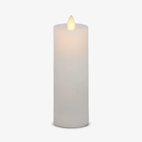 Miniatura 11 de Vela LED sin llama de Luminara, candelabro delgado clásico, burdeos, 5,08 cm x 20,07 cm, funciona con baterías, llama en movimiento, pilar
