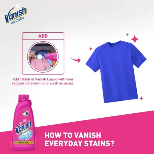 Miniatura 2 de Vanish Oxi Action - Líquido de lavado quitamanchas - 13.5 fl oz (paquete de 2)