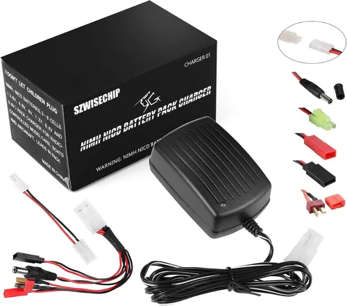 Miniatura 8 de Delta Peak Detection NiMH/NiCd Cargador de batería 3.6V-10.8V Baterías de Airsoft, Coche RC, camión RC, pistola de aire, aviones RC
