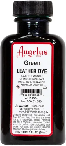 Miniatura 28 de Angelus Tinte para cuero, 3 onzas, bronceado militar