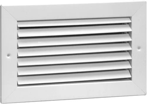 HVAC Premium Rejilla de retorno de barra fija de 12 x 6 pulgadas - Estructura de acero - Aspecto elegante y acabado resistente [dimensiones
